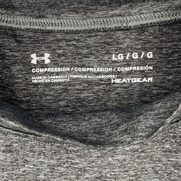 Under Armour Sleeveless Heat Gear Compression Shirt Men’s Size Large - Picture 3 of 7